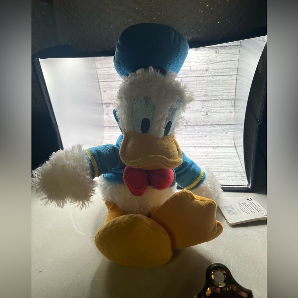 Authentic Disney Parks Donald Duck Plush With Tag Plush Toy 15 Inch